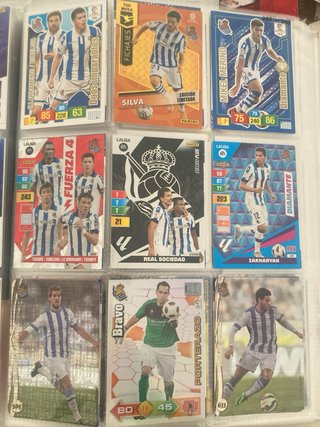 80 Cromos Real Sociedad Antiguos