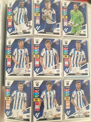 80 Cromos Real Sociedad Antiguos