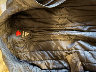 (NEGOCIABLE) Chaqueta Moto Cuero Dainese Mujer