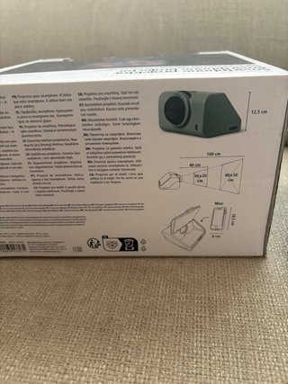 Proyector Smartphone Verde