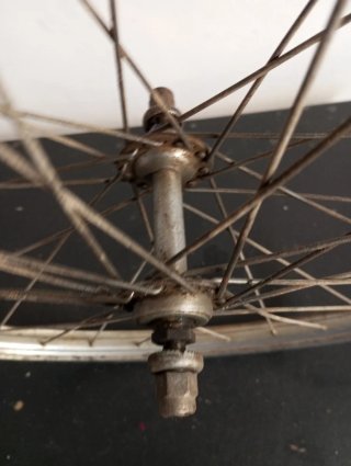 Juego ruedas bicicleta varillas Orbea 650b