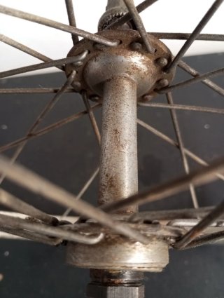 Juego ruedas bicicleta varillas Orbea 650b