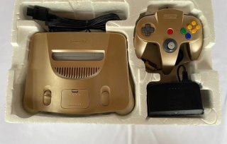 Consola Nintendo 64 Gold Japonesa