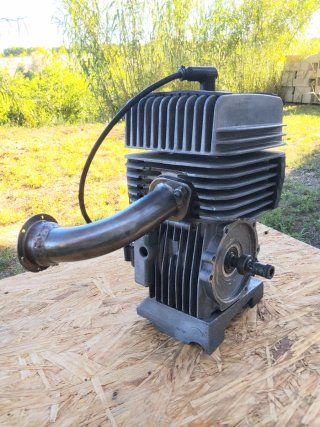 Motor Yamaha KT100 Kart