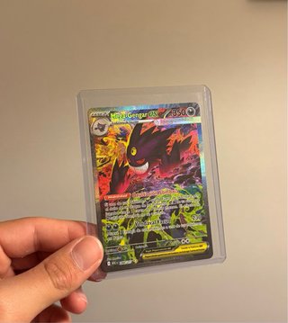 Carta Pokémon Mega Gengar EX SAR Español