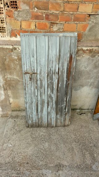 Puerta de madera vieja