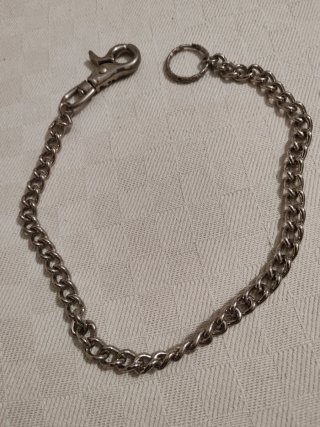 Cadena eslabón metálico para cartera 50 cm