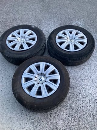 Ruedas Volkswagen Tiguan 2014 quedan solo dos