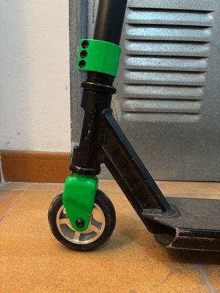Patinete Oxelo Negro y Verde