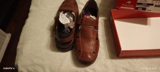 Fluchos Marrones Sandalias Hombre