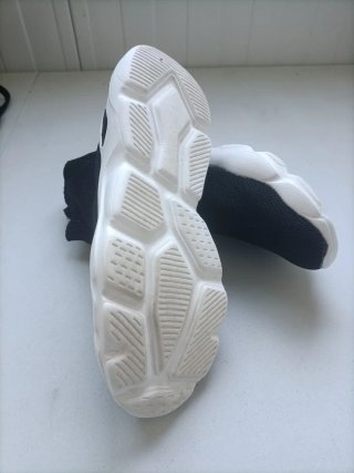 Botines de tela negros