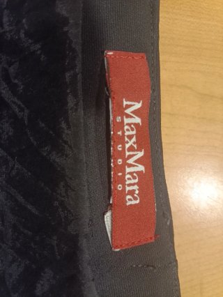 Gonna tubino Max Mara Studio nera