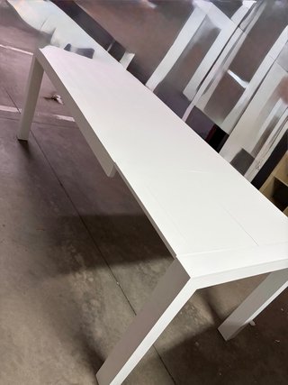 Mesa extensible comedor blanca 160/200 BANAK