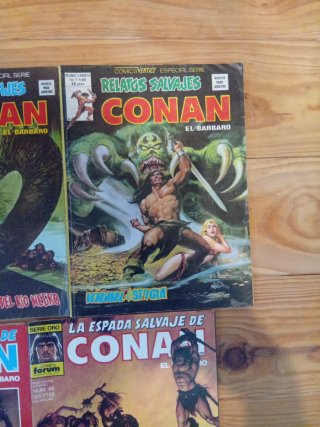 Lote comics conan el barbaro