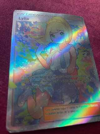 Carta Pokémon Lylia Full Art 151/156 Ultraprisma