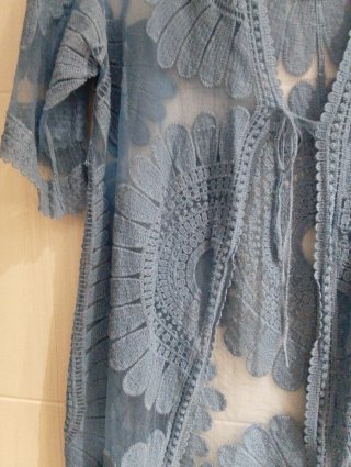 Chaqueta de verano con relieve