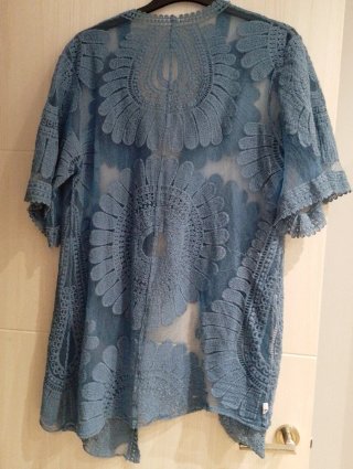 Chaqueta de verano con relieve