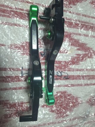 Manetas Kawasaki Negro/Verde