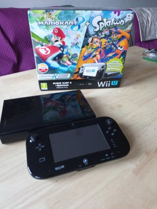 Nintendo Wii U Negra Premium Pack