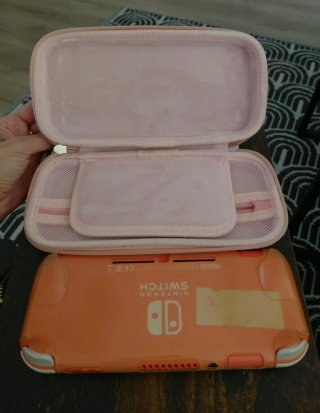 Nintendo Switch Lite Rosa + Custodia