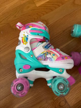 Patines en Línea Ajustables Unicornio Niña