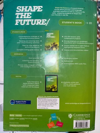 Shape the Future Student's Book (Ingles 1 Bach)