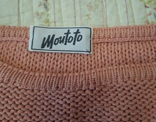 Jersey Montoto punto rosa talla única