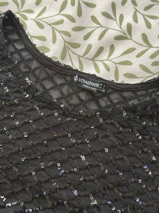 Blusa lentejuelas STR Talla M