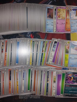 Lote de cartas Pokémon fuegos fantasmales español