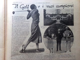 La Domenica del Corriere nr. 24 del 11 Giugno 1933