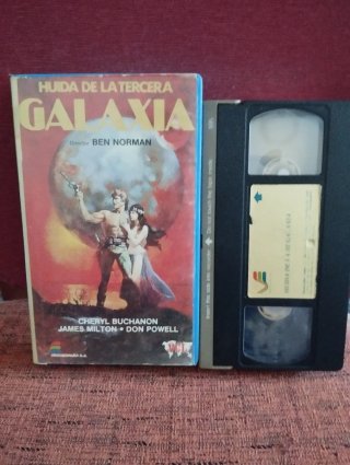 VHS Huida de la Tercera Galaxia Ed. Videoclub