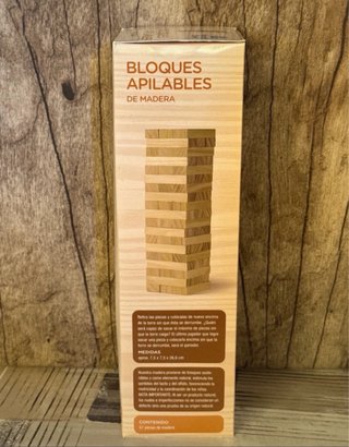 Bloques Apilables de Madera Mundo Diver
