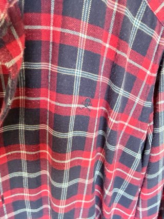 Camisa Scalpers cuadros talla 40