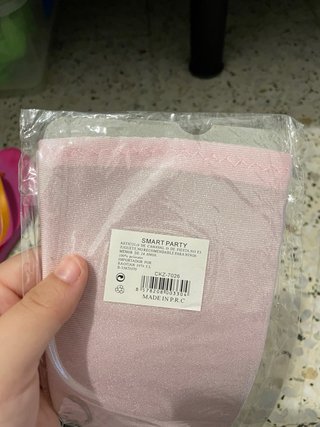 Guantes rosas