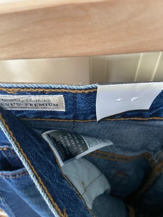 Falda midi vaquera Levi's azul