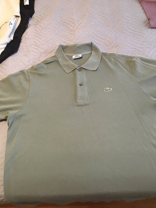 1 polo verde Lacoste