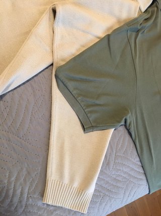 1 polo verde Lacoste