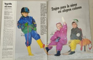 Revista Burda Infantil de 1985