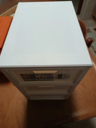 2 Cassettiere Arancioni