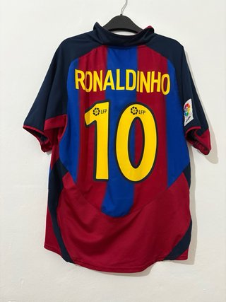 Camiseta Debut  Ronaldinho con el FC Barcelona