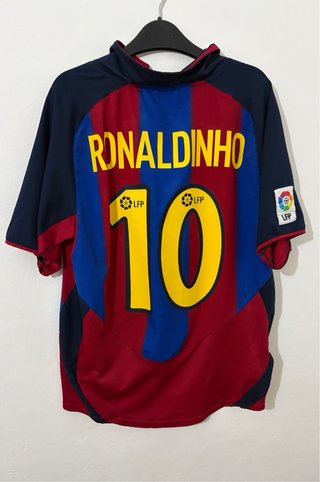 Camiseta Debut  Ronaldinho con el FC Barcelona