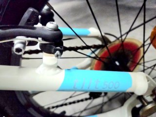 Bici Nueva Plegable B'TWIN Blanca