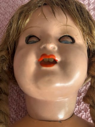 Ocasion:Muñeca antigua d composicion