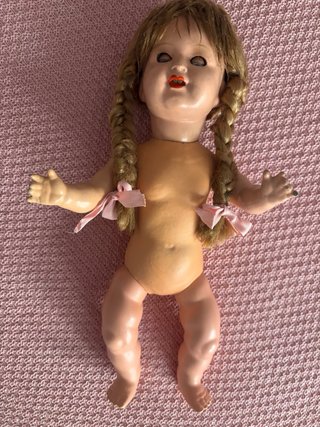 Ocasion:Muñeca antigua d composicion