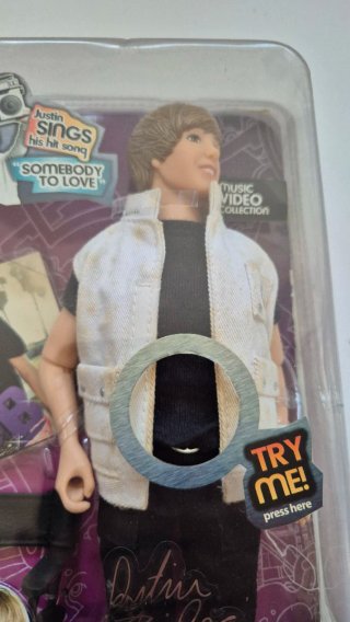 Figura Justin Bieber Cantante Singing