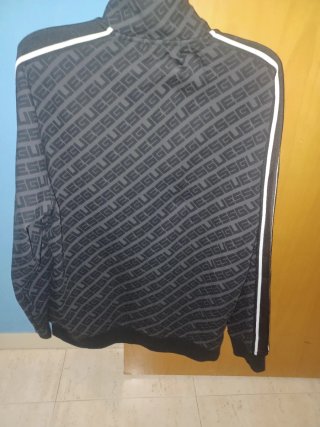 Chándal Guess Gris con Logo
