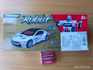 Coche Robot Eléctrico Transformable