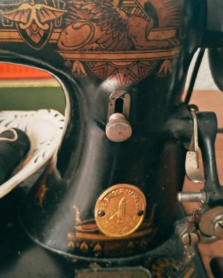Máquina de coser Singer. Año 1930 aprox.