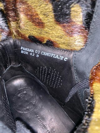 Botas Panama Jack de cuero. 42.