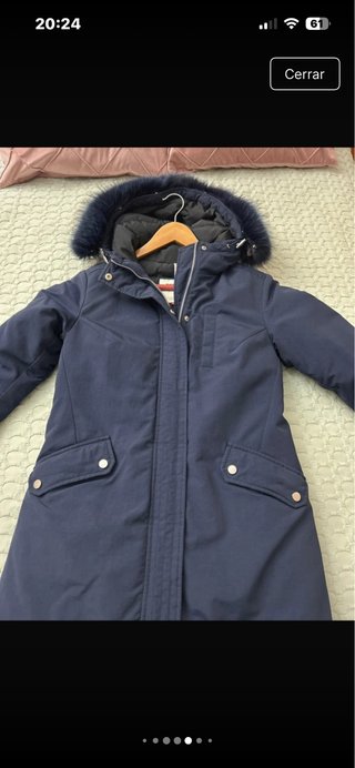 Abrigo Tommy Hilfiger azul